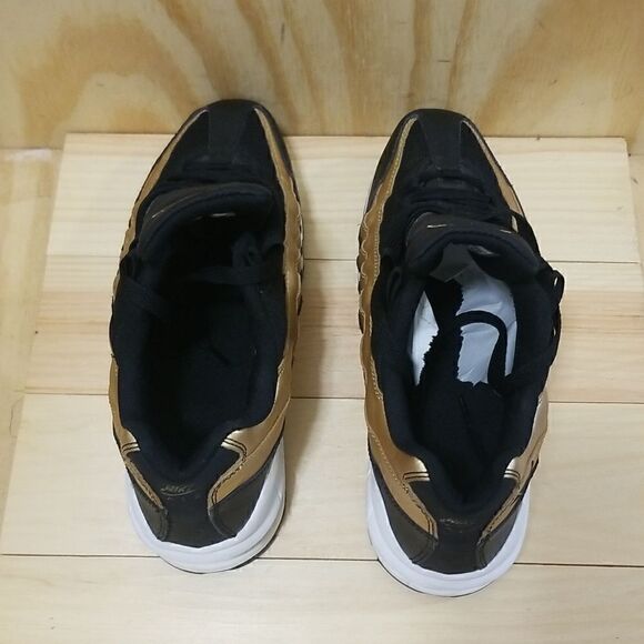 Nike Air Max 95 GS OG Black Metallic Gold Mens 7, Wmn's 8.5 - Picture 5 of 10